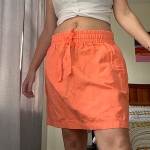 J.Crew Y2K Vibes Coral Skirt!